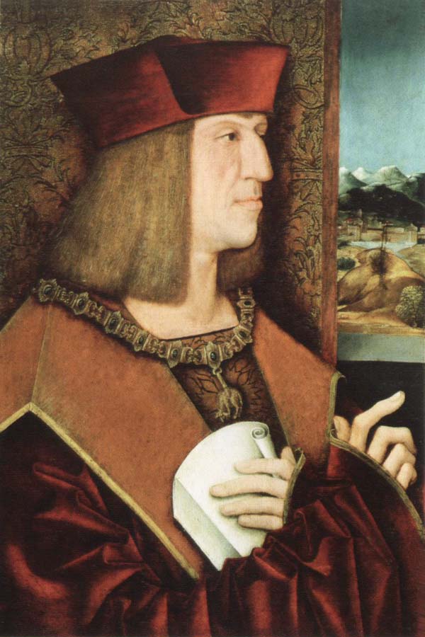 portrait of emperor maximilian